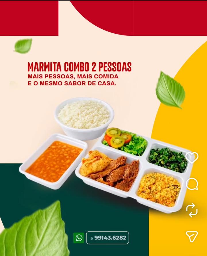 Marmita Combo 2 Pessoas